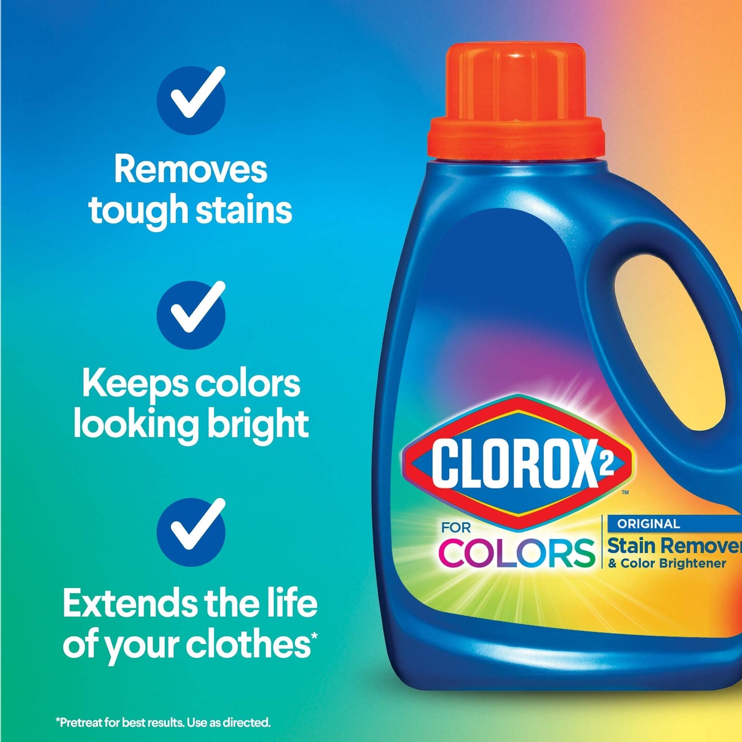 Clorox 30036 Clorox 2 Stain Fighter and Color Booster - Case of 8