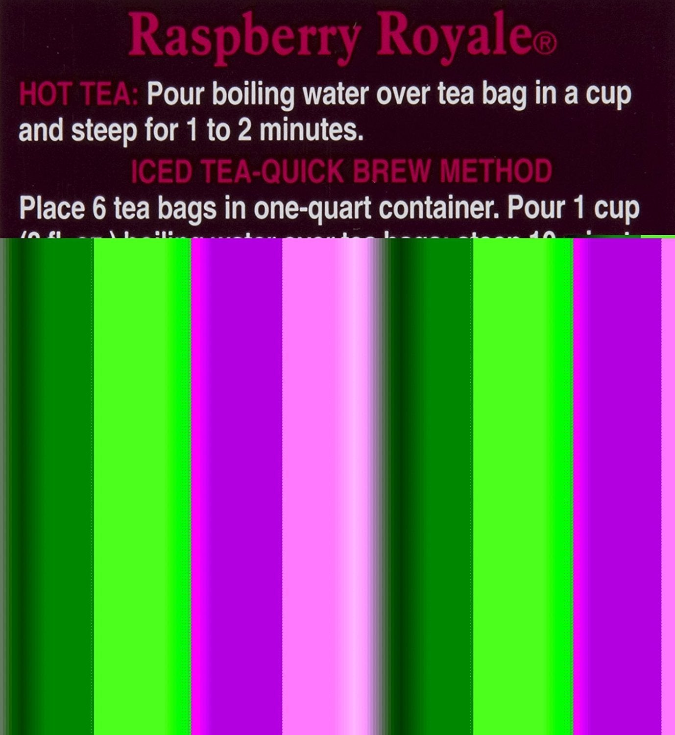 Bigelow Raspberry Royale Tea Bags - 20 ct - 3 Pack