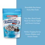 Cookies ‘N Cream Cookie Dough Bites, Dessert Topper, Movie Night Candy, Resealable Bag, 8.5 Ounces (Pack of 2)