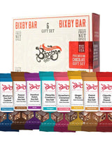 Chocolate Gift Box | Gourmet Chocolate | Gluten Free, Kosher, Organic, NON GMO 1.5oz Bars | Chocolate Sampler | Pack of 6 Milk and Dark Chocolate