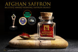 Afghan Saffron® USDA Organic Saffron, Premium Grade A+ All-Red Threads - Gourmet Saffron Spice for Paella, Risotto, Tea, Milk, and All Culinary Uses