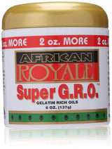 African Royale Super Gro Gelatin Rich Oil, 6 Ounce
