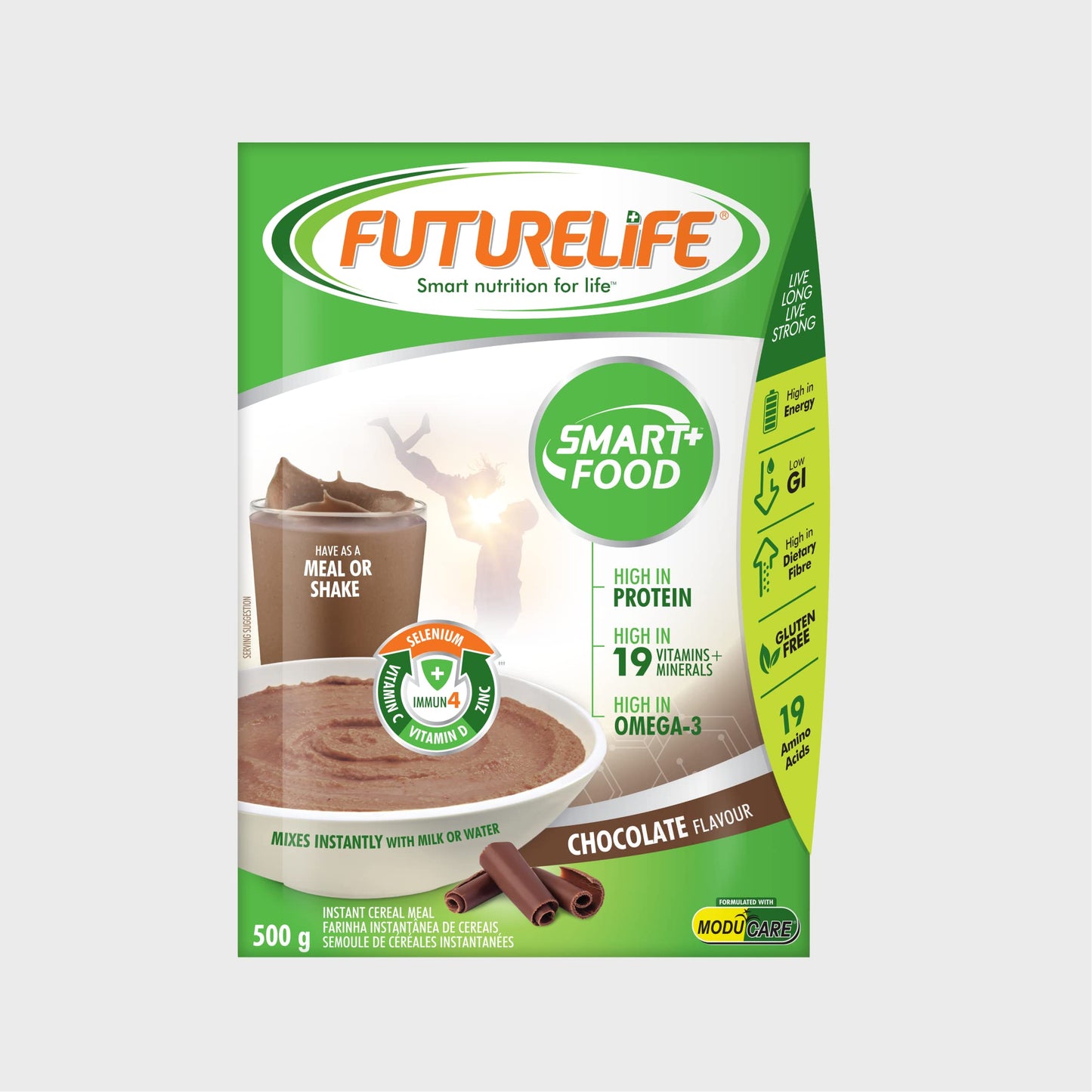 FUTURELIFE Smart Food | 500g/17.6oz | High In Protein | Gluten Free | Keto Friendly | High In Vitamins | High In Minerals | High In Fiber |