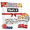 That's it. Variety Pack 100% Natural Real Fruit Bar, Best High Fiber Vegan, Gluten Free Healthy Snack, Paleo for Children & Adults, Non GMO No Added