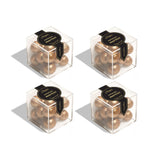 Sugarfina Espresso Martini Truffles Small Candy Cube, 2.2 oz, 4 Count | Non-Alcoholic, Martini-Flavored Chocolate