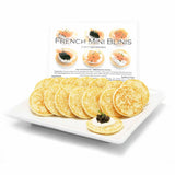 French Mini Blinis - Small Pancakes for Specialty Foods - 2 inch (pack of 16 (4.76 ounce)) (1 Count)