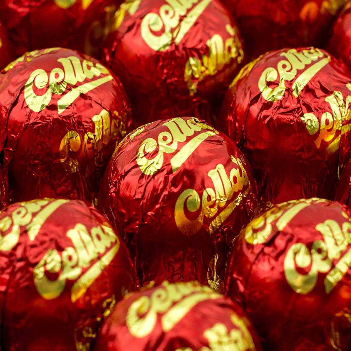 Cella's Milk Chocolate Covered Cherries - Premium Cherry Cordial Candies - Individually Wrapped with Display Box - Peanut Free, Gluten Free - 72