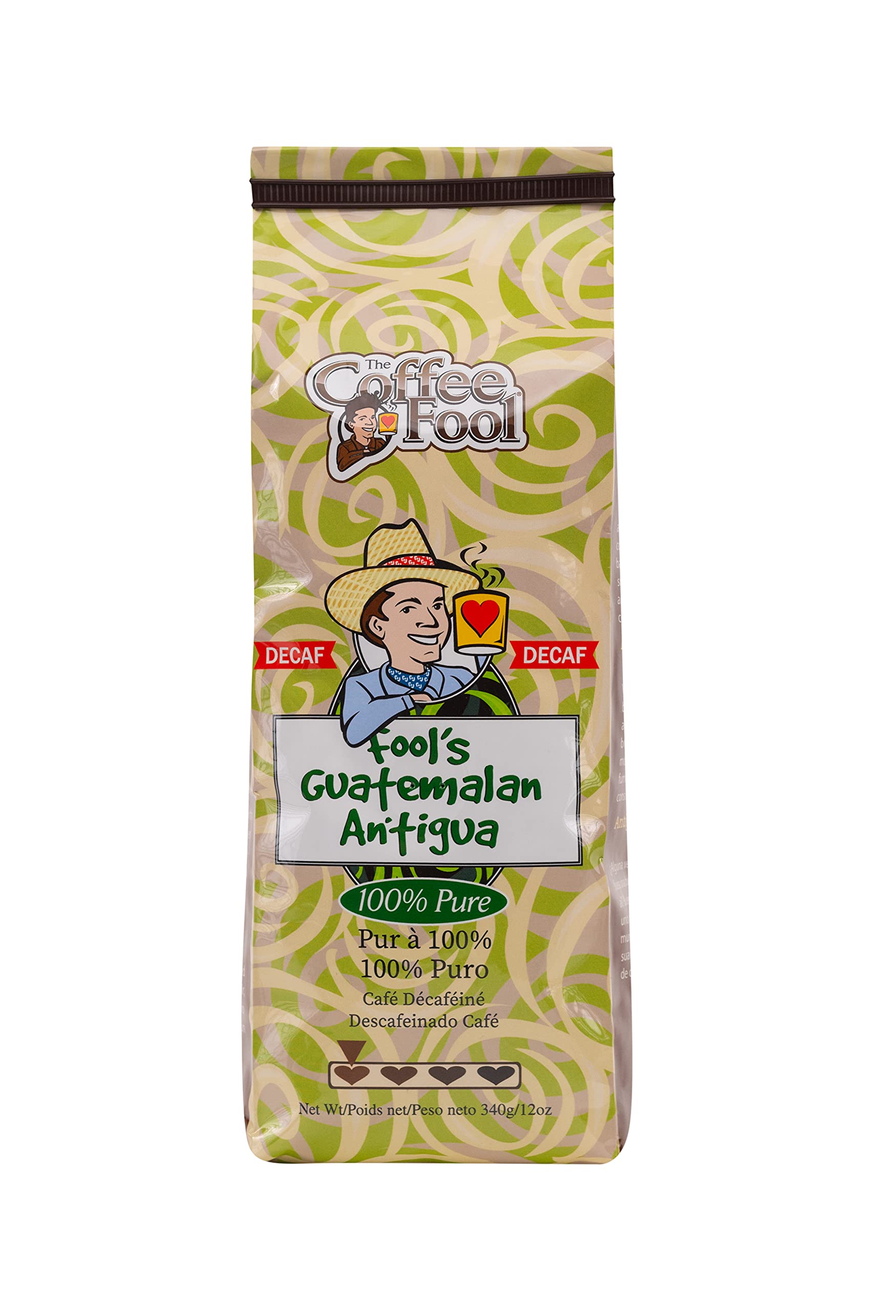 Coffee Fool's Decaf Guatemalan Antigua (Very Fine Grind)