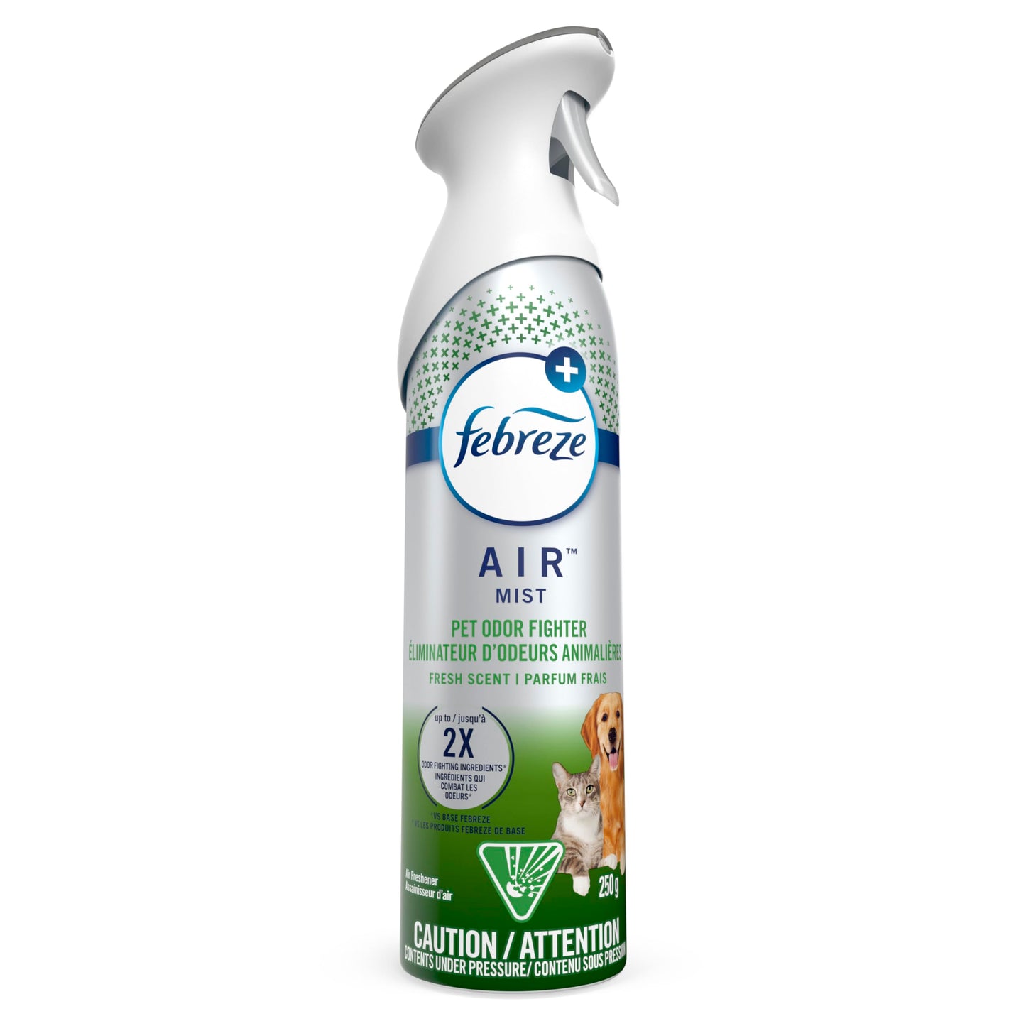Febreze Pet Odor Defense Odor Eliminating Air Freshener, Fresh Scent, 250 grams