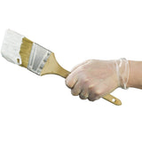 X3 Clear Vinyl Disposable Industrial Gloves, 3 Mil, Latex & Powder-Free, Food-Safe, Non-Sterile, Smooth, Medium, Case of 1000