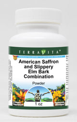 American Saffron and Slippery Elm Bark Combination Powder (1 oz, ZIN: 513640) - 3 Pack