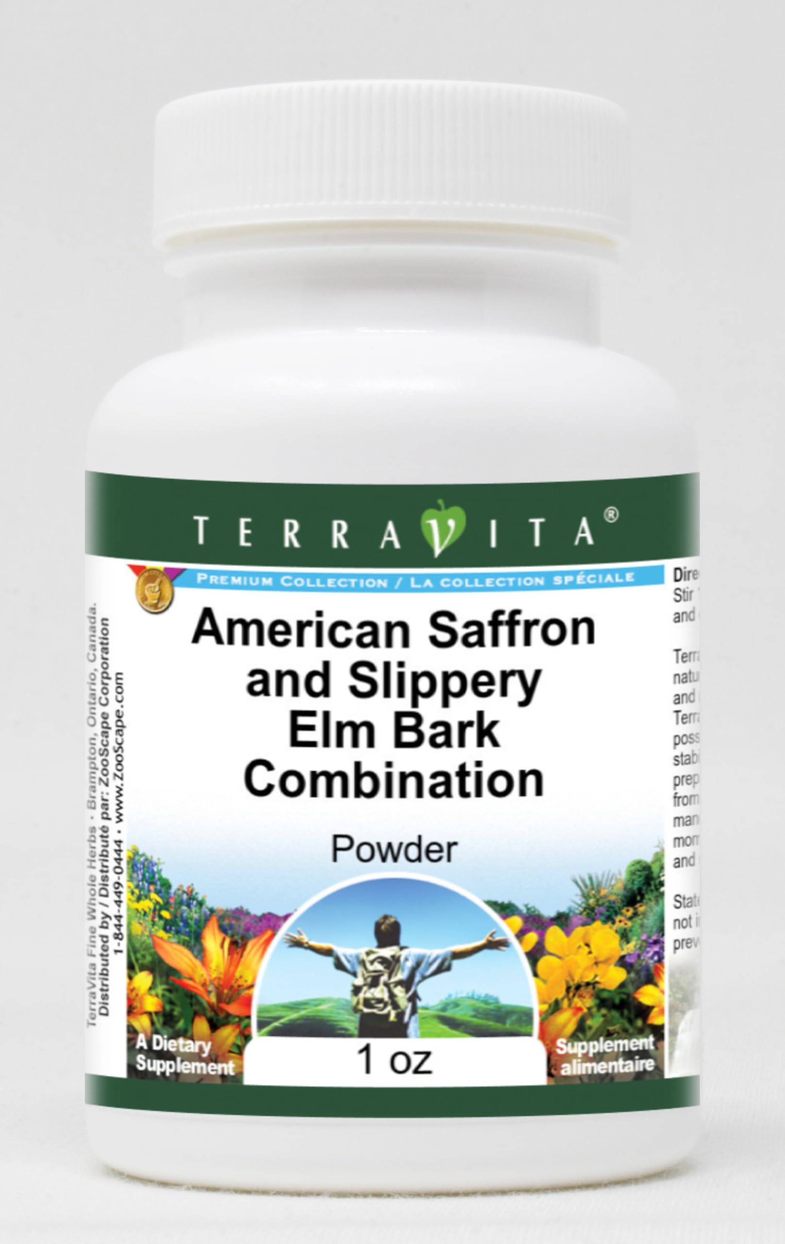 American Saffron and Slippery Elm Bark Combination Powder (1 oz, ZIN: 513640) - 3 Pack