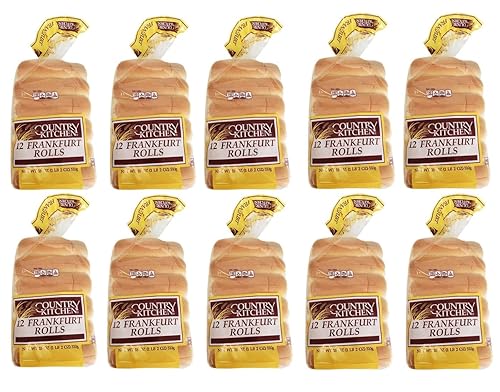 New England Style Hot Dog or Lobster Roll, 6 inch, 120 Rolls Per Case, Restaurant Quality, 10 Packs Of 12