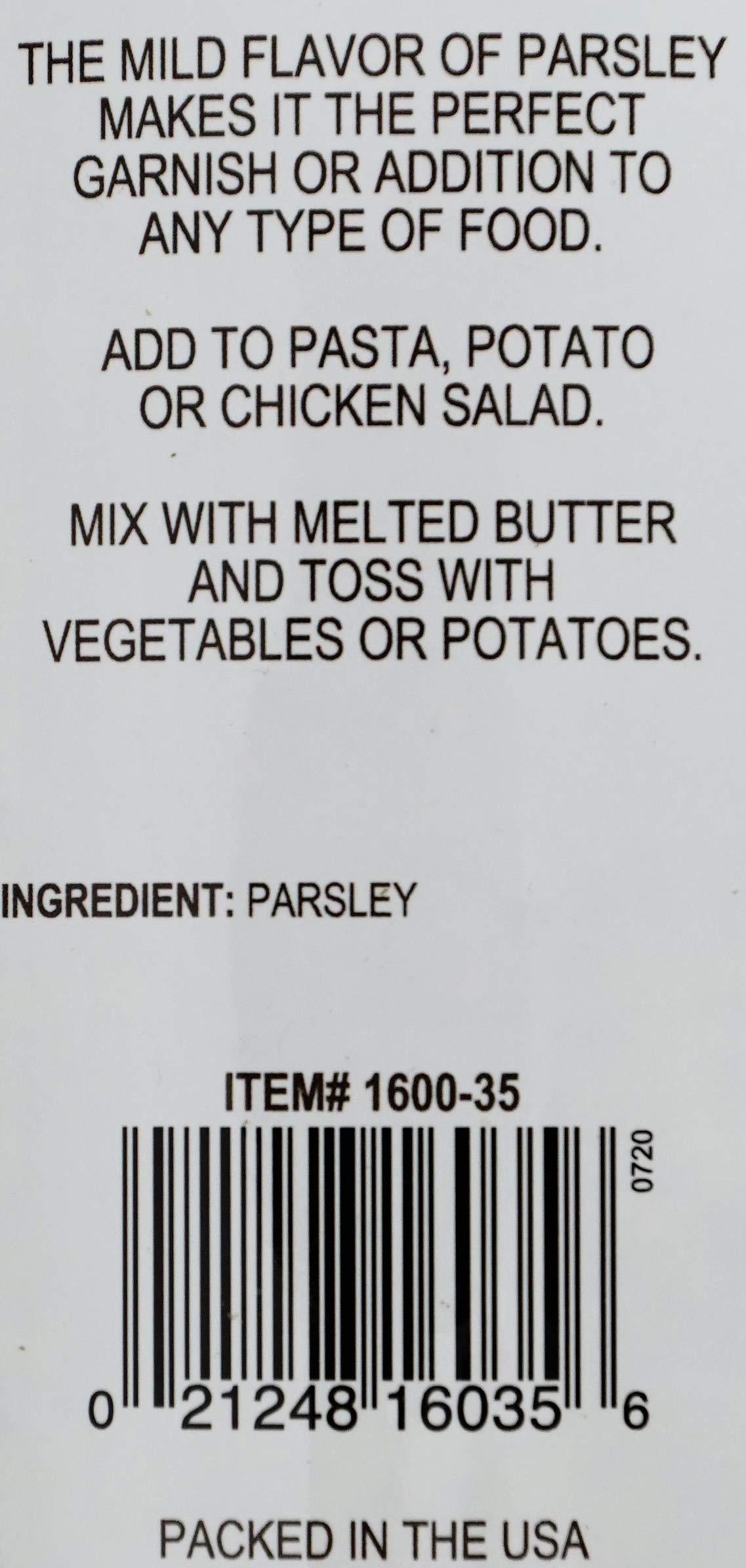 Olde Thompson Parsley Flakes, 2.5 Ounce