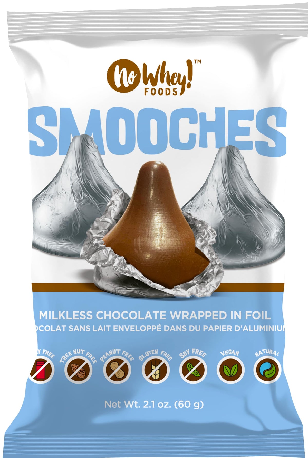 Smooches, 2 PK, Vegan, Dairy Free, Nut Free, Allergy Friendly