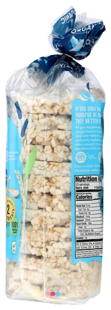 Lundberg Gluten-Free Brown Rice Organic Rice Cakes Lightly Salted -- 8.5 oz