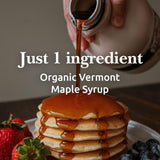 Vermont Maple Syrup's Organic Coarse Vermont Maple Sugar, 1 lb - Subtle Maple Syrup Sweetness, Perfect Sugar Substitute for Baking, Coffee, and Oatmeal