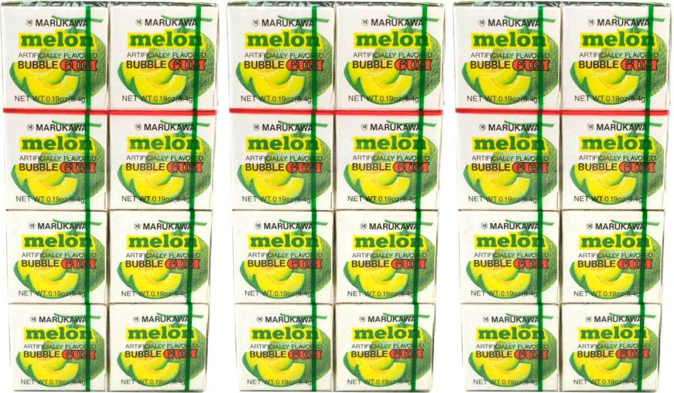 Marukawa Bubble Gum Melon 1.52oz (3 Pack)