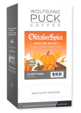 Wolfgang Puck Coffee, Oktober Spice, 12 Gram Soft Pods, 16 count (Pack of 3)