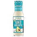 Primal Kitchen Ranch Salad Dressing & Marinade made with Avocado Oil, Whole30 Approved, Paleo Friendly, and Keto Certified, 8 Fluid Ounces