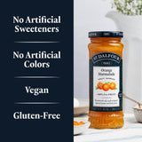 St. Dalfour Orange Marmalade Fruit Spread - 10oz - 100% from Fruit, No Artificial Ingredients, Non-GMO, No Cane Sugars, All Natural