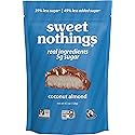 Sweet Nothings Coconut Almond Bars | 5g Sugar | Certified Gluten Free, Fairtrade, Non-GMO | No Sugar Alcohols | No Soy | Pack of 3 Pouches