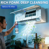 OUMSIS Air Conditioner Cleaner, Professional Cleaner Foam Spray, Foaming Coil Cleaners for AC Unit, Heating, Refrigerator, Multifunctional Cleaner