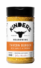 Kinders Tavern Burger With Garlic and Cheddar Seasoning 10.2 Oz