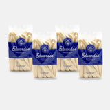 Eduardo's Pasta Co. Pappardelle Pasta, Hand-Laminated Egg Pasta, Ambient Temperature Slow Dried, Artisan San Francisco Pasta Since 1977, 12oz (4-Pack)