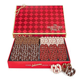 Gluten Free Palace Gift Box - Gourmet Gluten Free Father's Day Chocolate Covered Pretzels - Sweet & Salty Crunchy Treat Basket for Congratulation