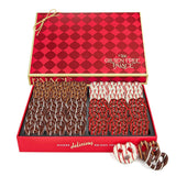Gluten Free Palace Gift Box - Gourmet Gluten Free Father's Day Chocolate Covered Pretzels - Sweet & Salty Crunchy Treat Basket for Congratulation