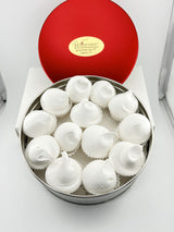 Small Divinity Gift Tin (Without Pecans) 10-12 Pieces, Old Fashioned Divinity, Just Like Home Made