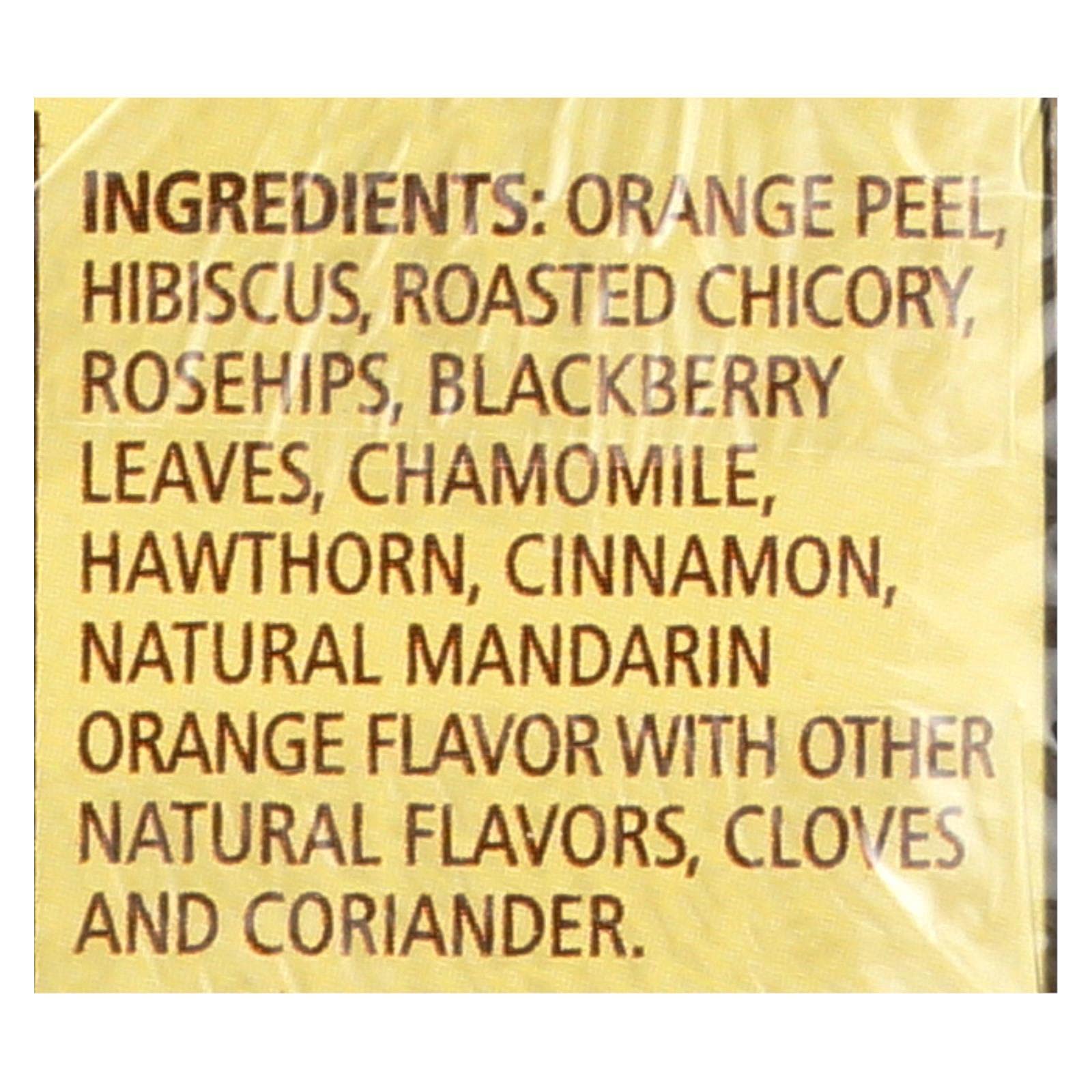 Celestial Seasonings Herb Tea Mandarin Orange Spice, 20-count (Pack of 6)