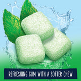 EXTRA Refreshers Spearmint Chewing Gum, 40 Pieces (Pack of 6)
