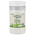 NOW Foods BetterStevia Organic Extract Powder - 4 oz. 2 Pack