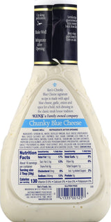 Ken's Foods Chunky Blue Cheese Dressing, 16 oz