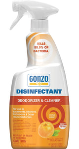 Gonzo Natural Magic Disinfectant Disinfect Deodorize and Clean Your Home, Citrus 24 Ounce, Ounce, Citrus, 24 Fl Oz