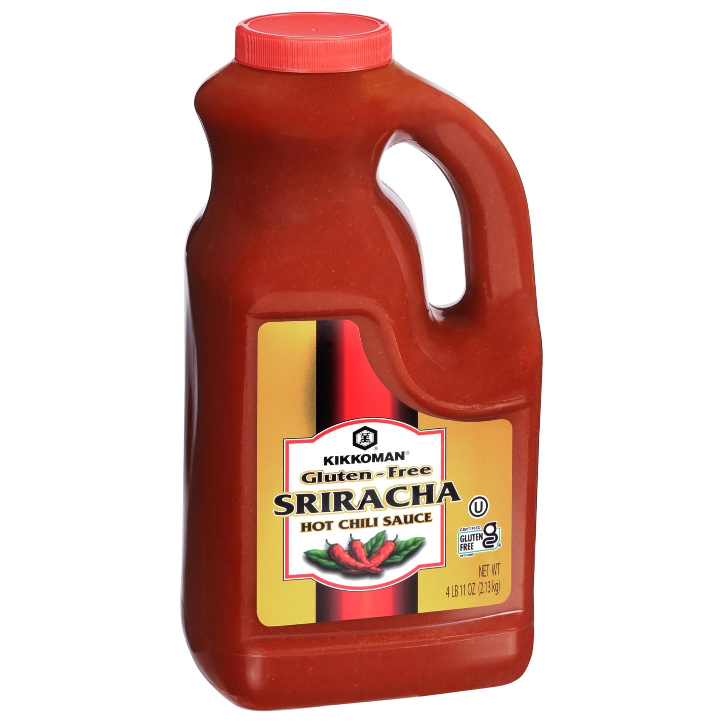 Kikkoman Gluten-Free Sriracha Hot Chili Sauce, Asian-Style Hot Sauce - Great for Sandwiches, Wraps, Pasta, Noodles, Sushi, Poke - with No Artificial