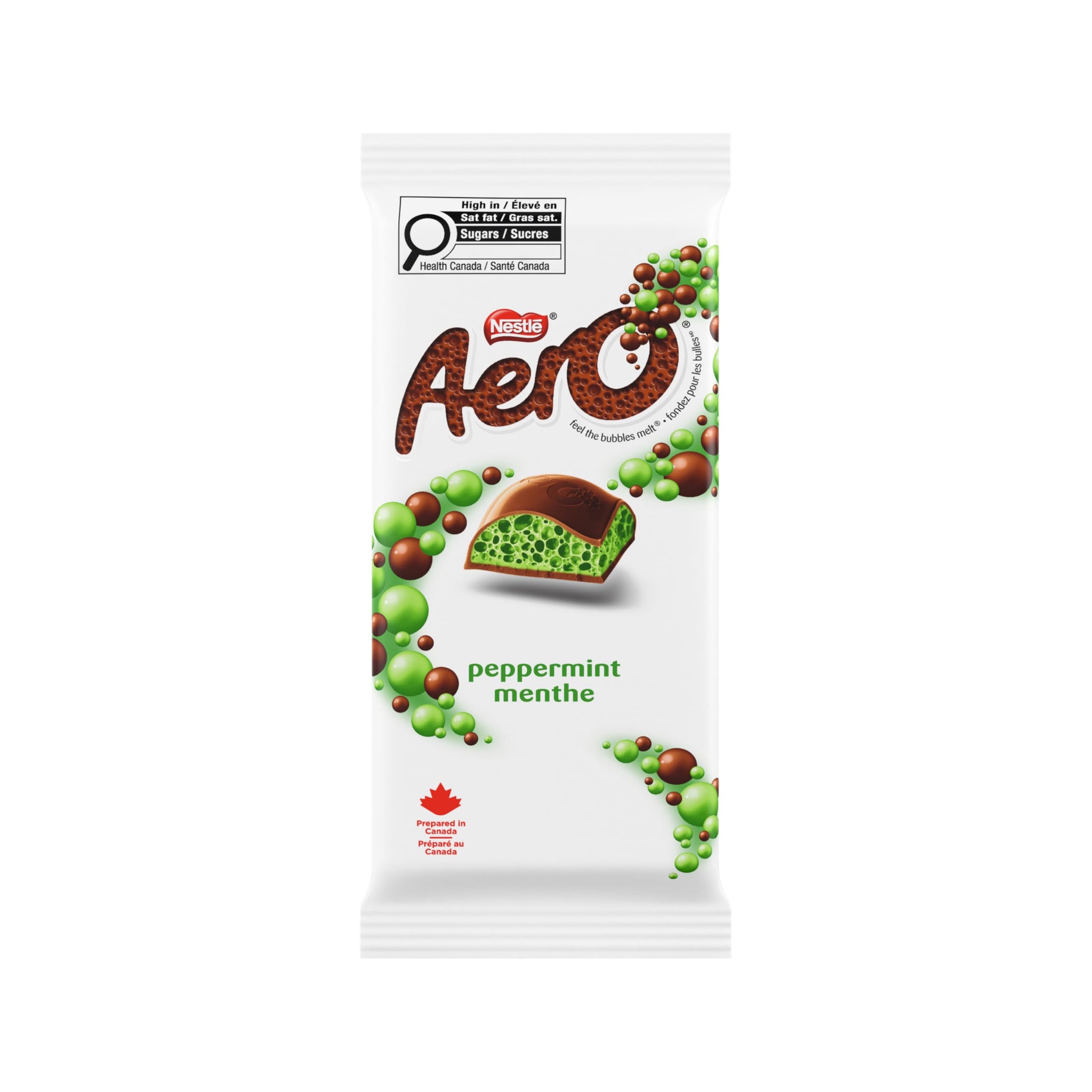AERO Dark Mint Chocolate Bar, 95g/3.35oz