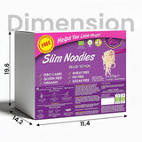 Eat Water Slim Pasta Noodles (Pack of 5, 270g Each) Zero Carbohydrate | Keto, Paleo & Vegan Friendly | Zero Sugar, Low Calorie (9 kcal/100g) Made from