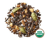 Golden Moon Tea Organic Masala Chai Black Tea - Pure & Authentic Blend - Loose Leaf, Non-GMO - Travel Tin (9 Servings)