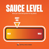 Buffalo Wild Wings Honey BBQ Sauce, 12 fl. oz., Perfect Dipping Sauce, Chicken Marinade, Rib Barbecue Rub and Wing Seasoning, Rich Flavor and Sweet