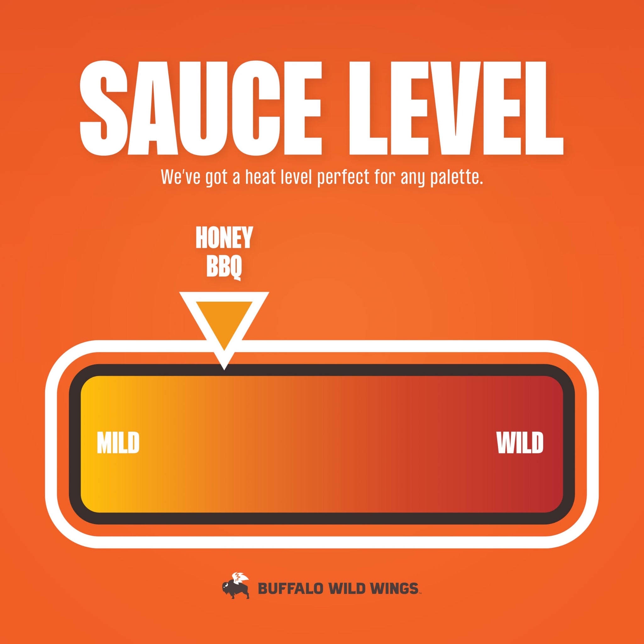 Buffalo Wild Wings Honey BBQ Sauce, 12 fl. oz., Perfect Dipping Sauce, Chicken Marinade, Rib Barbecue Rub and Wing Seasoning, Rich Flavor and Sweet