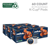 Lavazza House Blend Perfetto, Single-Serve Keurig K-Cup Pods, Medium Roast Coffee, 60-Count Box (6 Packs of 10)
