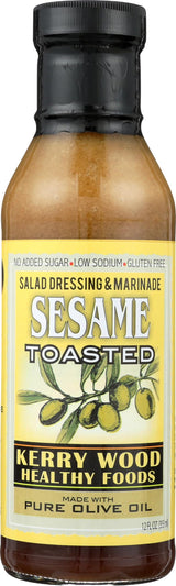 Kerry Wood, Dressing Toasted Sesame, 12 Fl Oz