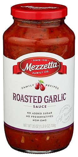 NAPA VALLEY BISTRO Pasta Roasted Garlic Sauce, 25 Ounce