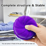 Laundry Balls Set, Natural Non-Chemical Detergent Wash Balls for Washing Machine Eco Friendly Washer Ball, Set of 2