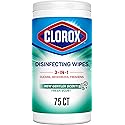 Clorox Fresh Scent Bleach Free Disinfecting Cleaning Wipes, 75 Count