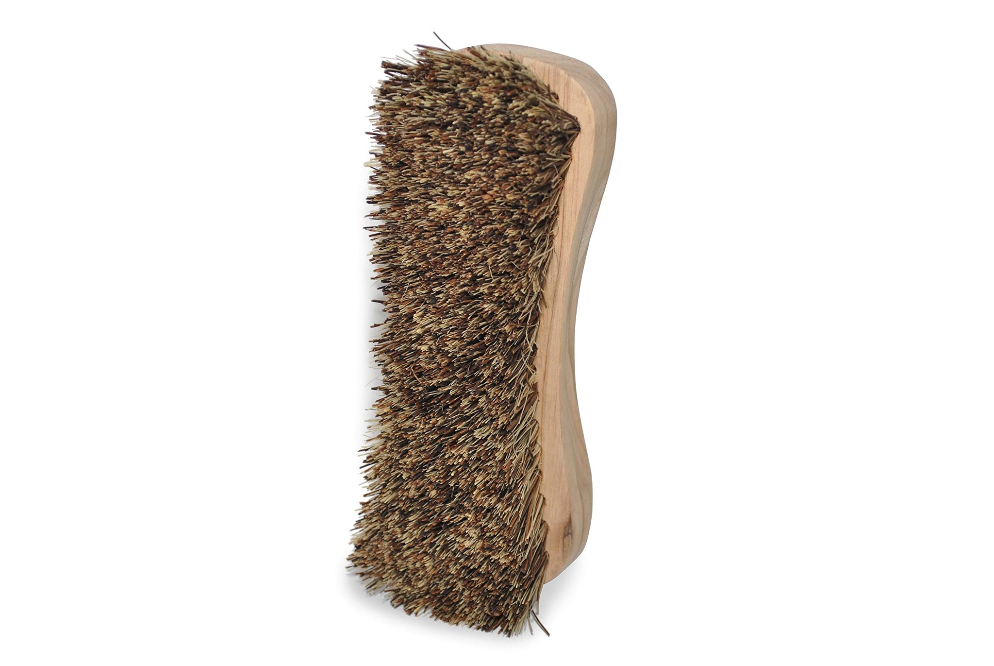All-Natural Wooden Scrub Brush Set - 12 Pack | Heavy-Duty Palmyra Bristle Cleaning Brushes for Commercial and Industrial Use | Floor, Tile, Grout
