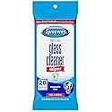 Sprayway SW199R Ammonia-Free Glass Cleaner Wipes, Fresh Scent, 20 Count